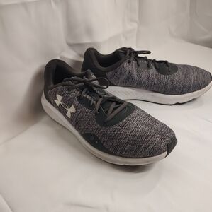 Under Armour Athletic Shoes Men's 12 Charged Pursuit Gray White Running